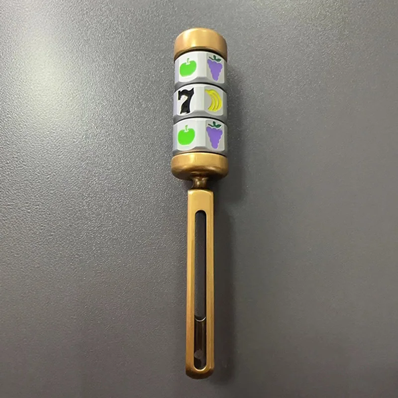 الفاكهة محظوظ عجلة تململ سبينر متعة EDC المعادن لعبة لتخفيف التوتر ADHD تركيز لعبة مكتب سطح المكتب تململ لعبة