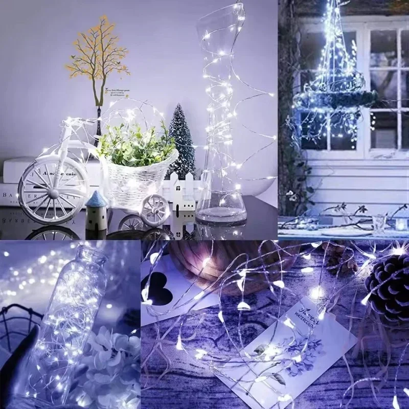 Battery Multicolour 30m LED String Lights Holiday Decoration Garland Fairy Lights Christmas String Lights Decoration