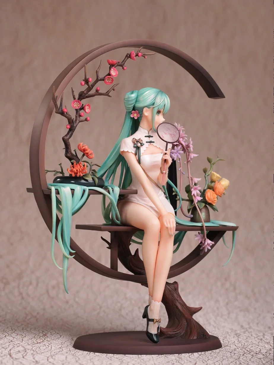 Original Myethos Hatsune Miku Cheongsam Glorious Youth Ver Figure Vocaloid Action Figurine Collection Model Toy Gift Statue Doll