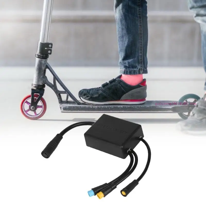 الدراجات البخارية الكهربائية LED LED لوحة 12V دليل التثبيت بسرعة ماء لـ Kukirin G3Pro Scooters D5QD #5