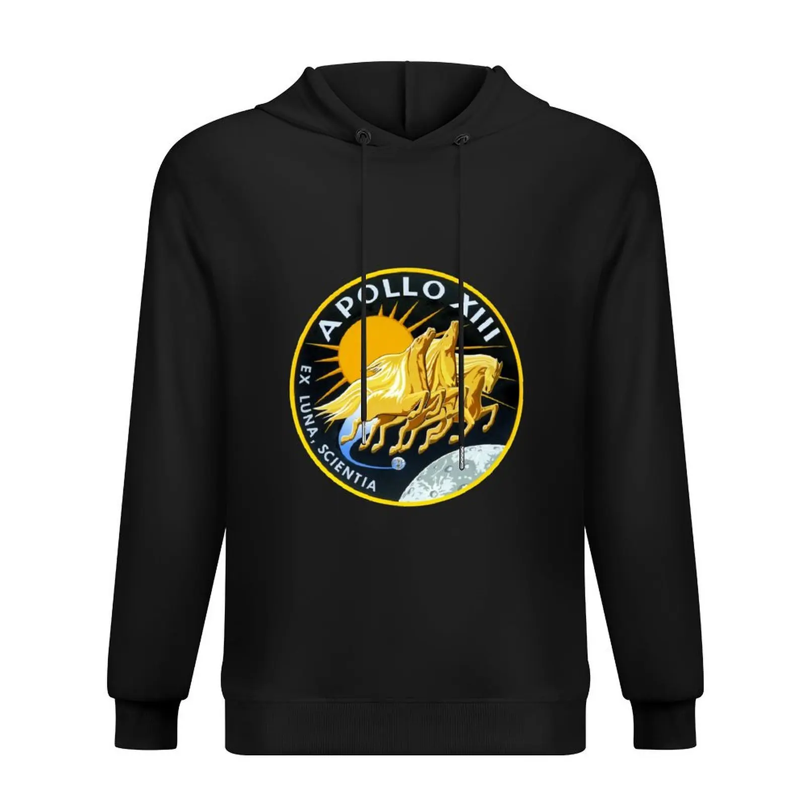 

Apollo 13 Mission Logo Hoodie korean autumn clothes men's winter sweater mens clothing men's clothes designer hoodies