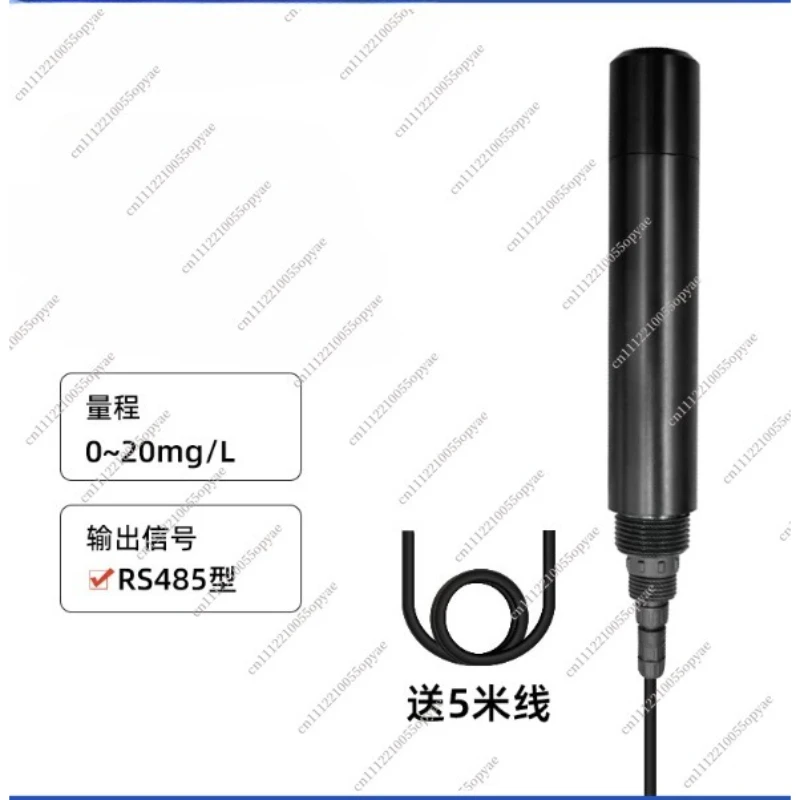Online Dissolved Oxygen Sensor Fluorescence DO Electrode Water Quality Analyzer Industrial Monitor for Aquaculture Control