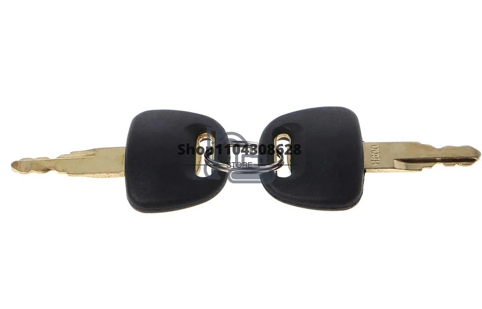 

2 PCS H800 Excavator Ignition Key Fits for Hitachi ZAX ZAXIS Grab BU0028 Zax Ex60 / 70 / 120 / 200 / 210 Door Lock