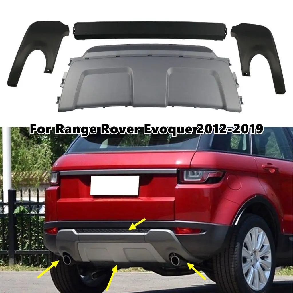 Car Rear Bumper Cover Trim Plate Board For Land Rover Range Rover Evoque Prestige Base Model 2012-2014 2015 2016 2017 2018 2019