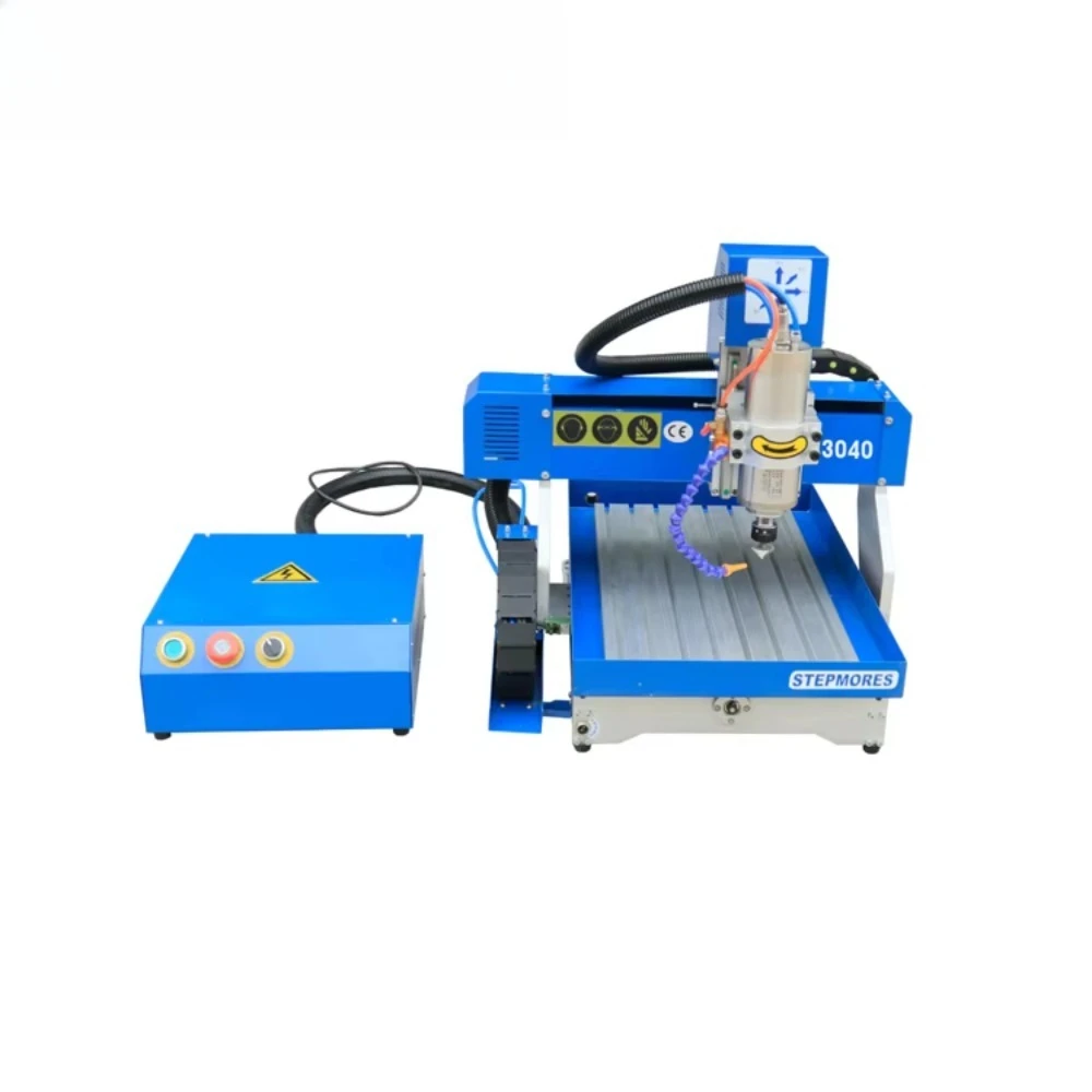 Cost-Effective Square Linear Rail Mini Desktop CNC Router - Small 3040 CNC Milling Machine for Wood
