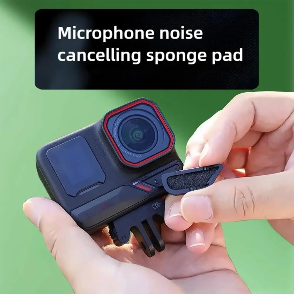 FOR Insta360 Ace Pro2 Microphone Windshield Action Camera Accessories High Quality Sponge Filter Noise Detachable