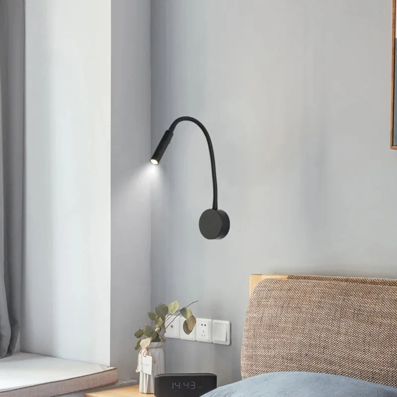 

2pcs Surface Mounted Simple Style Wall Lamps with Switch Flexible Apply Living Room Store Office Decorative Lighting Porch Light