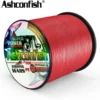 Ashconfish 슈퍼 파워 16 가닥 땋은 얼음 낚시 2000M PE 바닷물 바다 낚시 500LB 강한 저항 직조 중공 코어 6