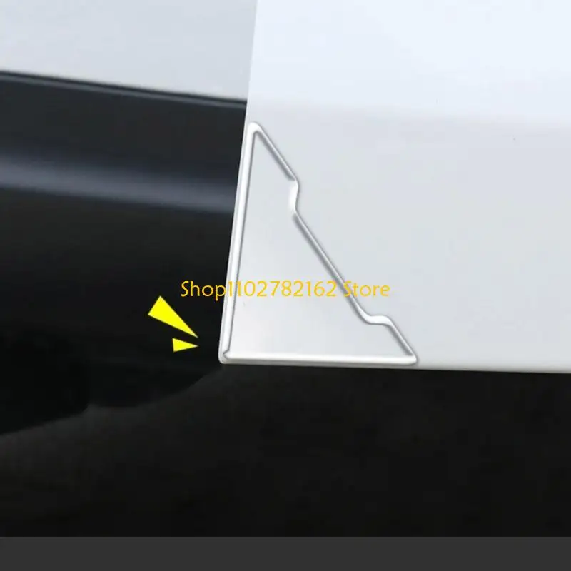

547B Car Door Corner Guard Clear Door Guards Trim Automotive Exterior Accessories Universal Car Door Protector
