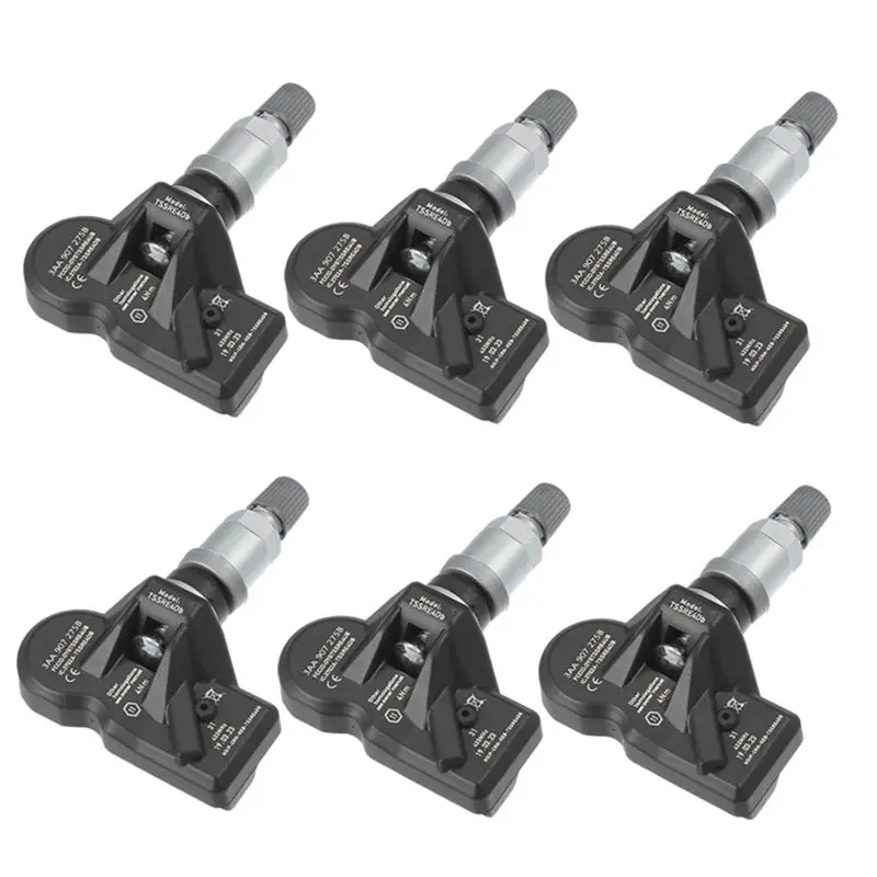 

Tire Pressure Sensor 6Pcs Car TPMS 3AA907275D 3AA907275B 433Mhz For VW Passat CC 2011-2017 Tyre Monitoring System For Tiguan-A74