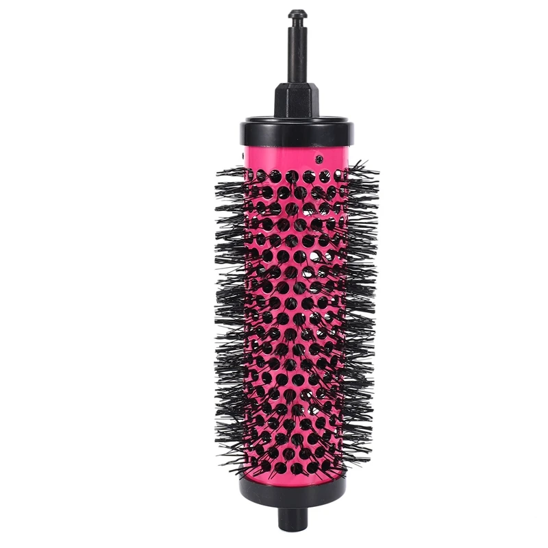 ABUI 36pcs 3 Sizes Detachable Handle Hair Roller Brush with Positioning Clips Aluminum for Barrel Curler Comb