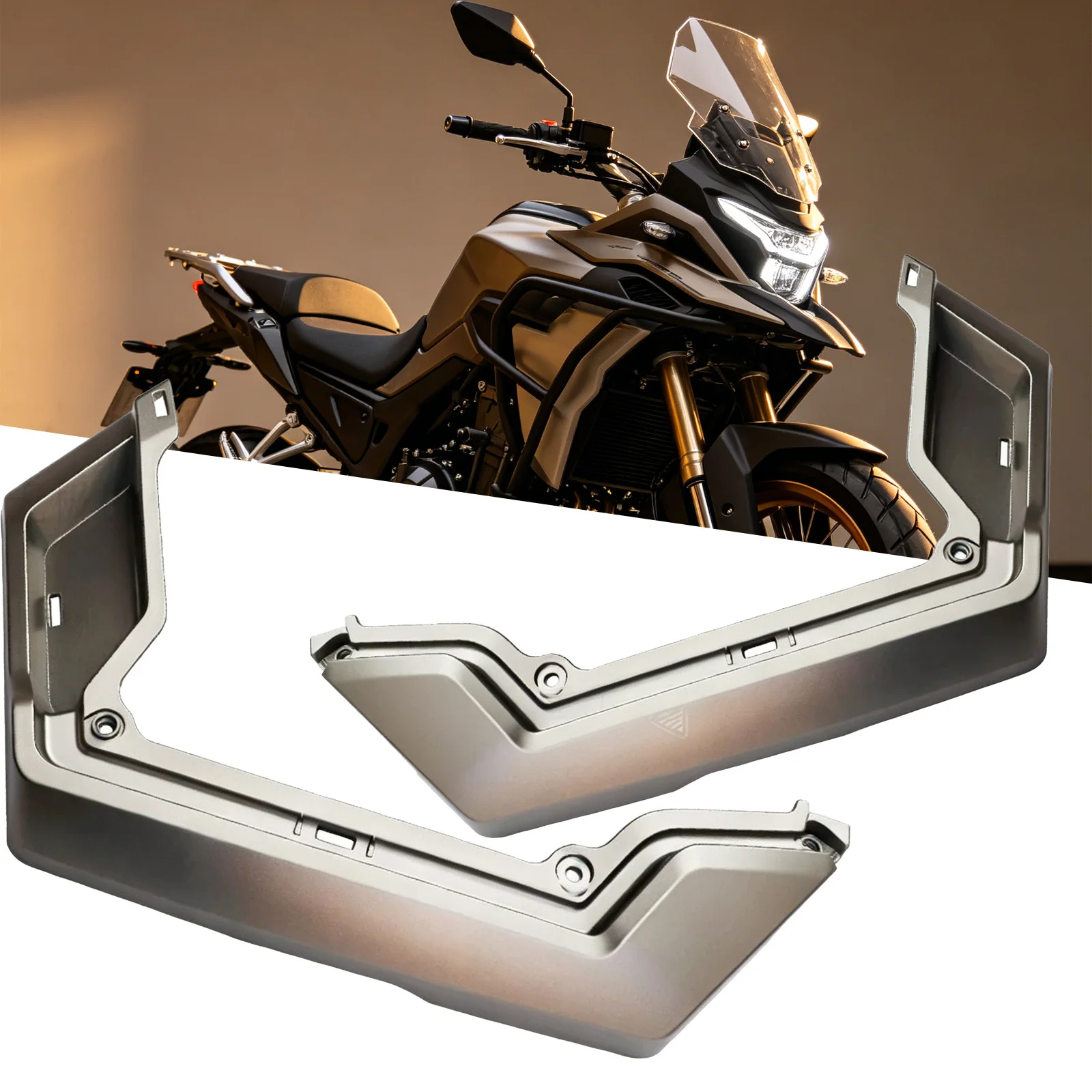 

For VOGE DS900X Motorcycle Left and Right Wind Deflector Modified Wind Deflector Panel Windshield Belly Pan Fairing Guard Parts