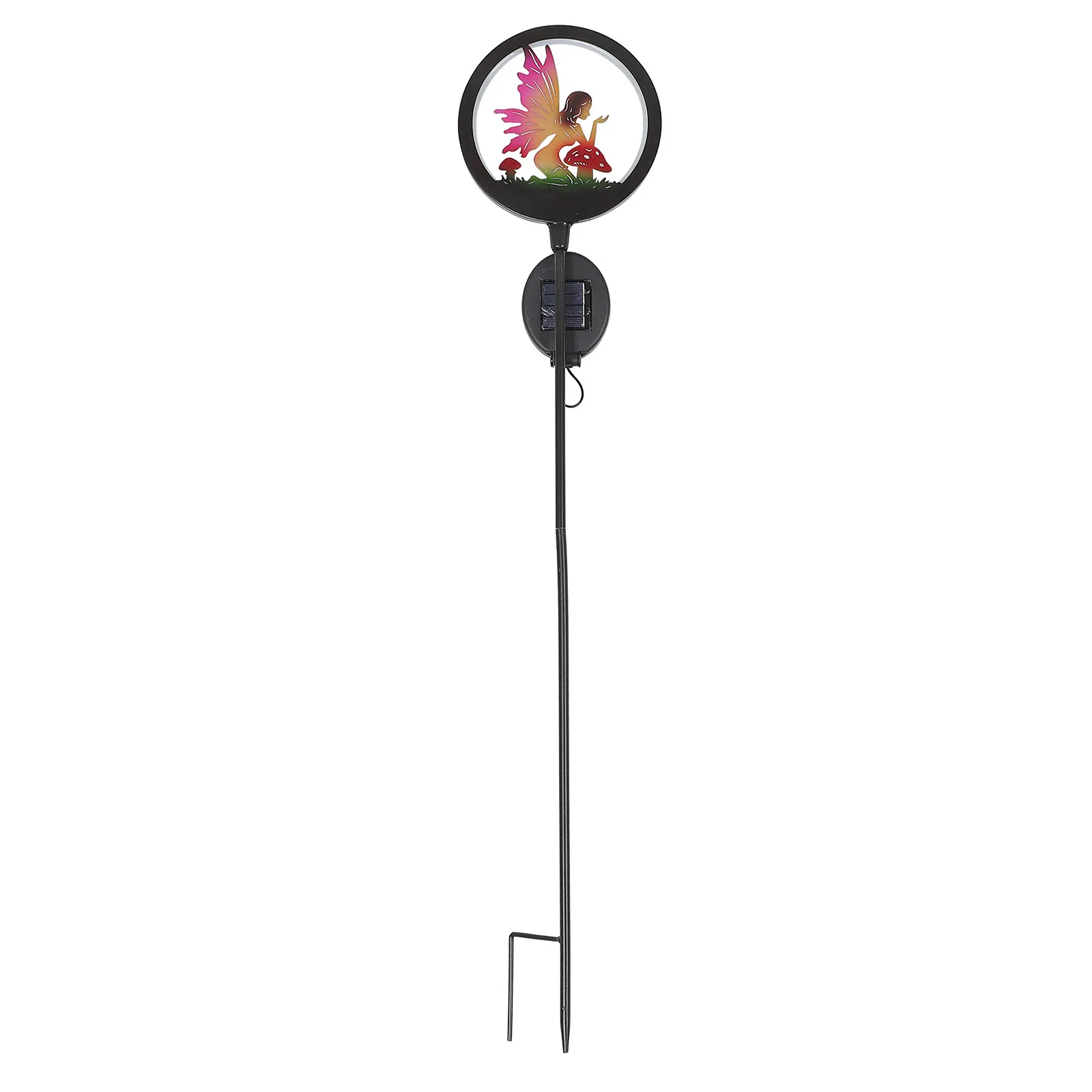 

Solar Lawn Stake Lamp Iron Durable Fairy Appearance Garden Landscape Yard Outdoor Decorative Lighting Solar Lawn Lamp