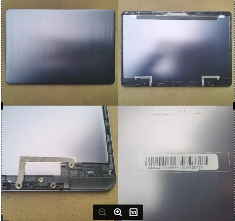 كمبيوتر محمول معدني جديد لـ S4100V X411 S4000V S410U S410 R421U غطاء خلفي LCD #2