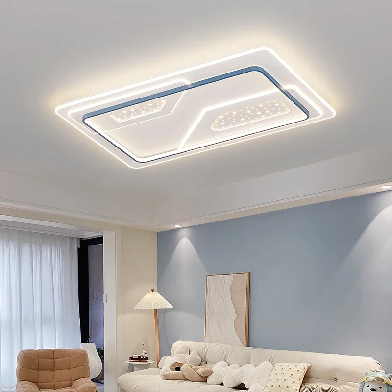 Ceiling lamp living room, simple and modern atmosphere, light luxury lamps