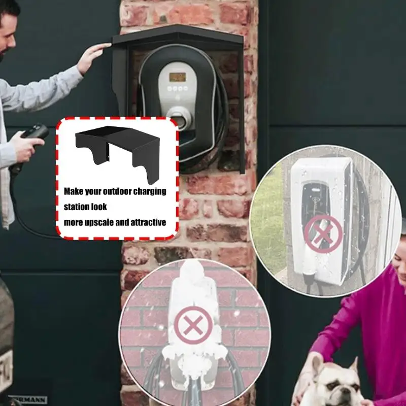 G99F EV EV Wall Monted Carging Station Shield con accessori a montaggio rapido