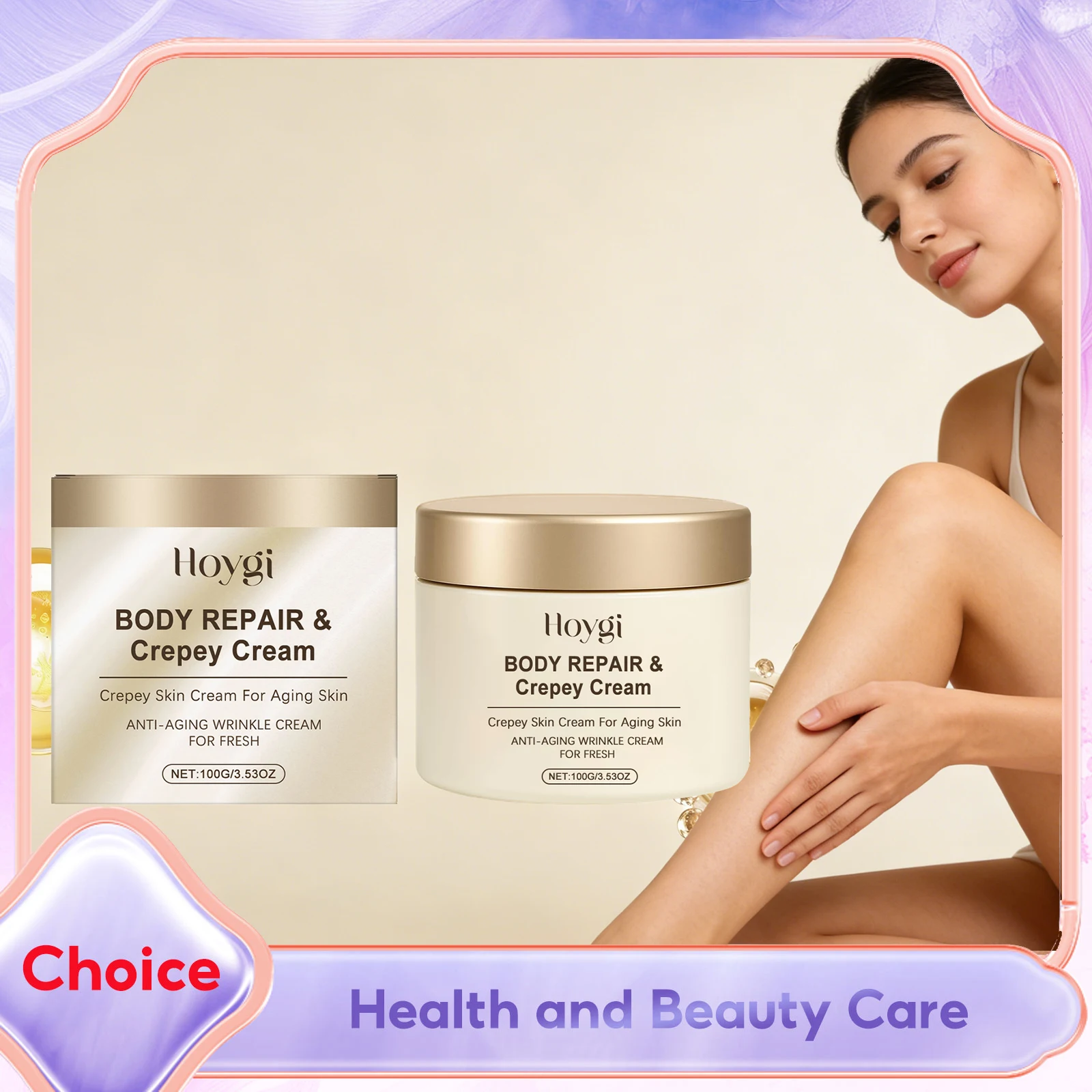 

Vitamin E Moisturizing Body Cream Nourish Repair Skin Reduce Dullness Brighten Firming Skins Non-greasy Lasting Hydrating Lotion