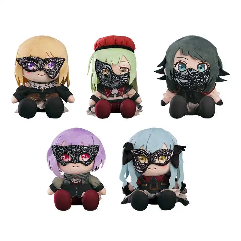 

Anime Mygo Bang Dream Plush Cartoon Wakaba Mutsumi Anon Chihaya Stuffed Dolls Soyo Nagasaki Taki Shiina Plushie Birthday Gifts