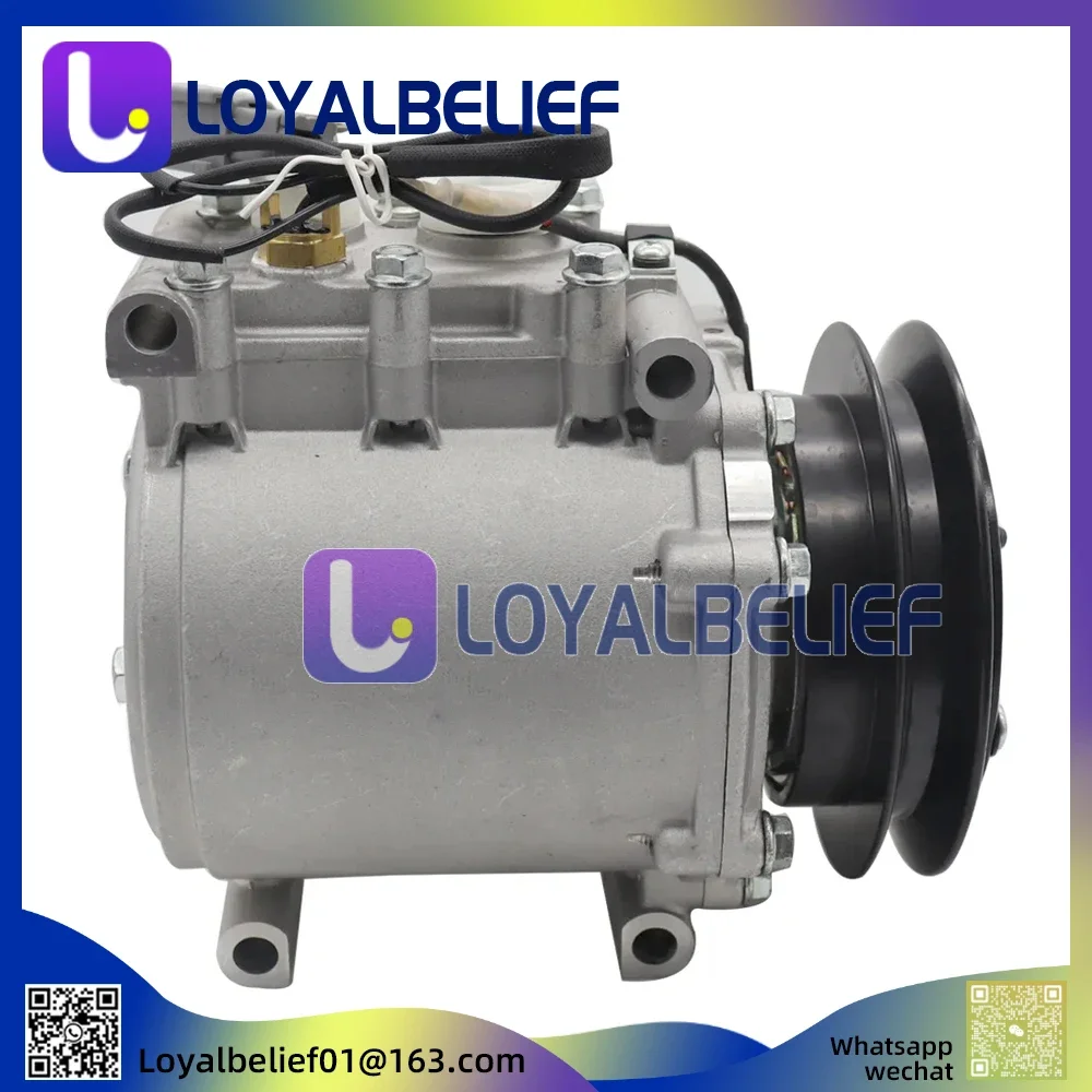 Compressor AC MSC90T para caminhão Mitsubishi Fuso 6M70 10M20/Canter FP5 FV5 FS5 MC 933485   MK 447133   AKC200A275 AKC200A257A AKC200A272