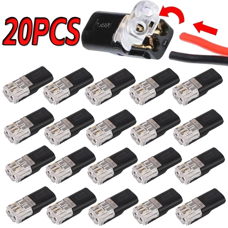 1/10/20PCS Car Electrical Connectors Car Quick Wire Connectors Ribbon Terminal Connection Auto Wires and Cables Auto Accessories