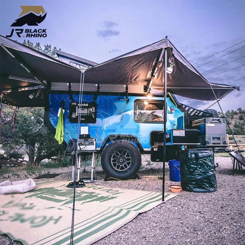 Caravana confortável do reboque do Rv da China Au reboques móveis do Rv padrão