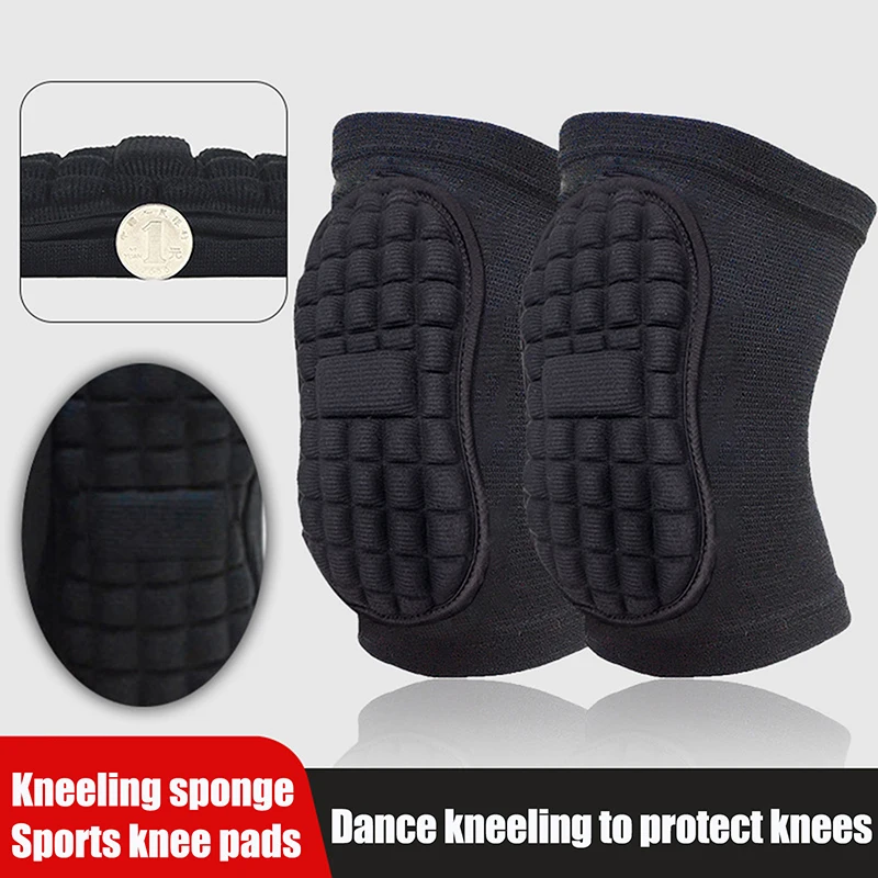 

1Pair Protective Sponge Knee Pads For Volleyball, Soft Breathable Knee Support Knee Brace For Women Men Sports Dance Football