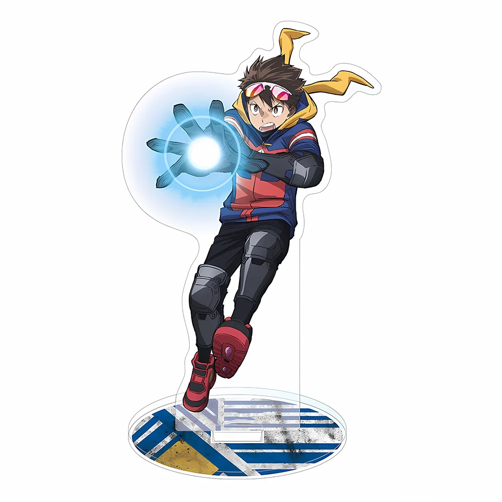 Anime My Hero Academia Acrylic Standee Keychain Izuku Midoriya Cartoon Figure Desktop Decor Kawaii Fans Gift Present