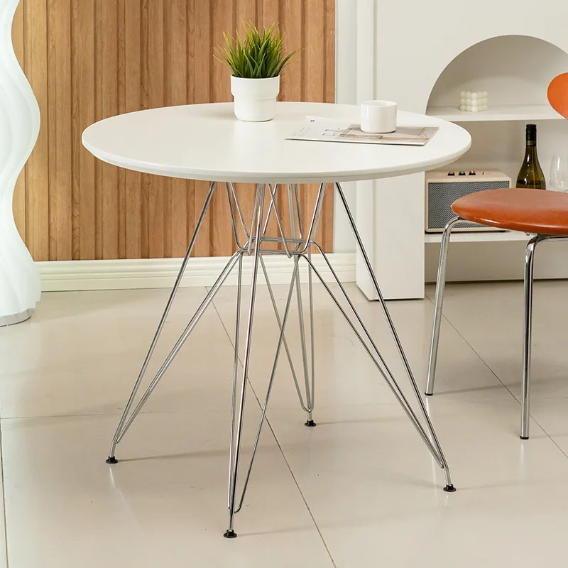 LH simple household dining table small apartment rock slab dining table negotiation table