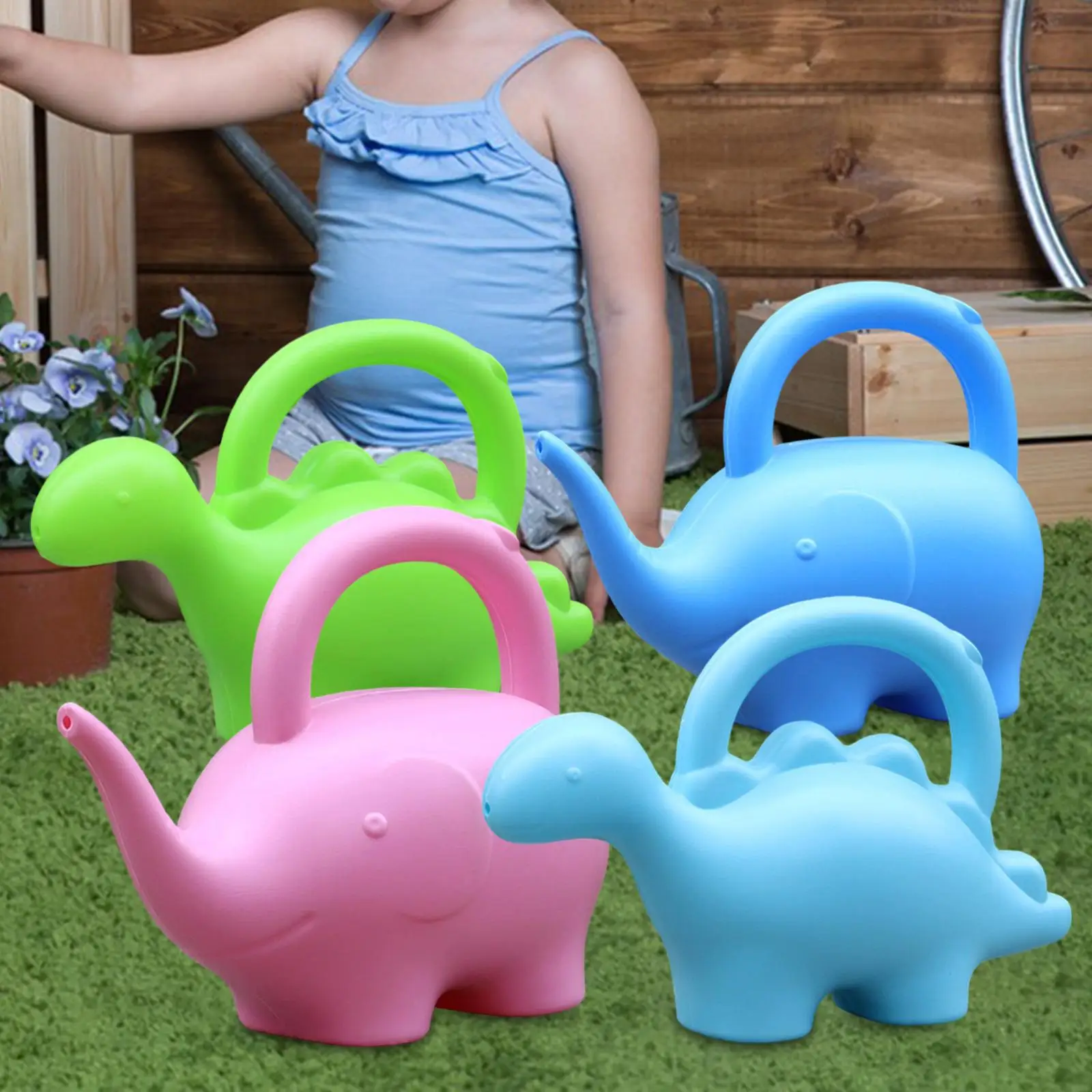 Mini Animal Watering Can Plastic Pot for Children Indoor Outdoor Plants Bonsai Flower Tools
