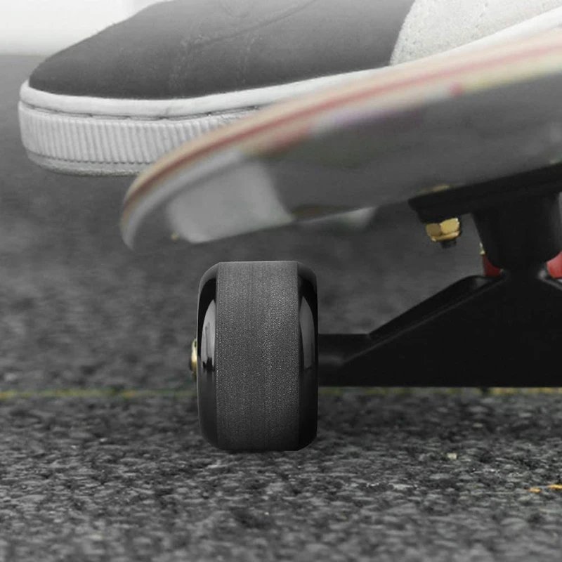 Roues de planche à roulettes en PU durable, bon contrôle mobile, planche de croisière AV, longue planche à roulettes, 75-85A, 4 pièces