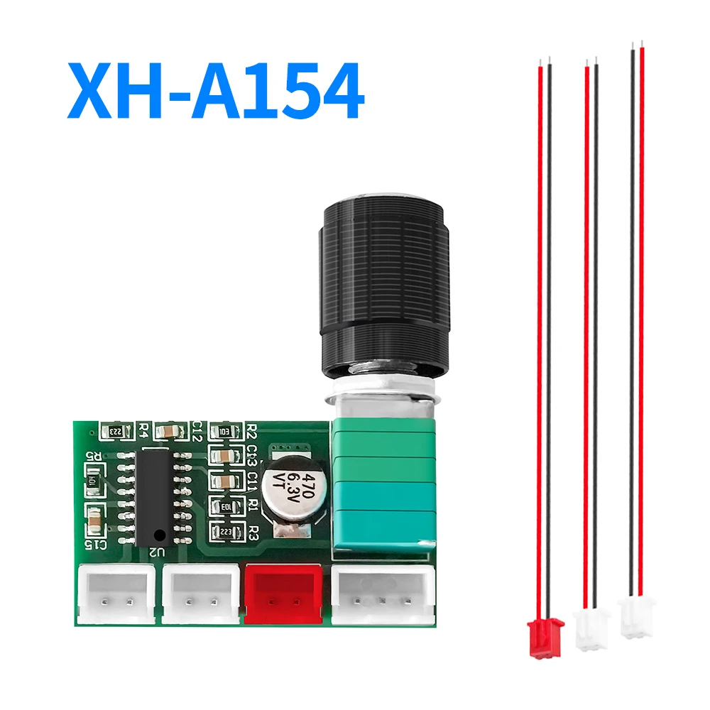 

Mini XH-A154 PAM8403 Digital Amplifier Board 3W*2 DC 5V Stereo Audio AMP 3 Pin Terminal with Volume Control For Laptop Speaker