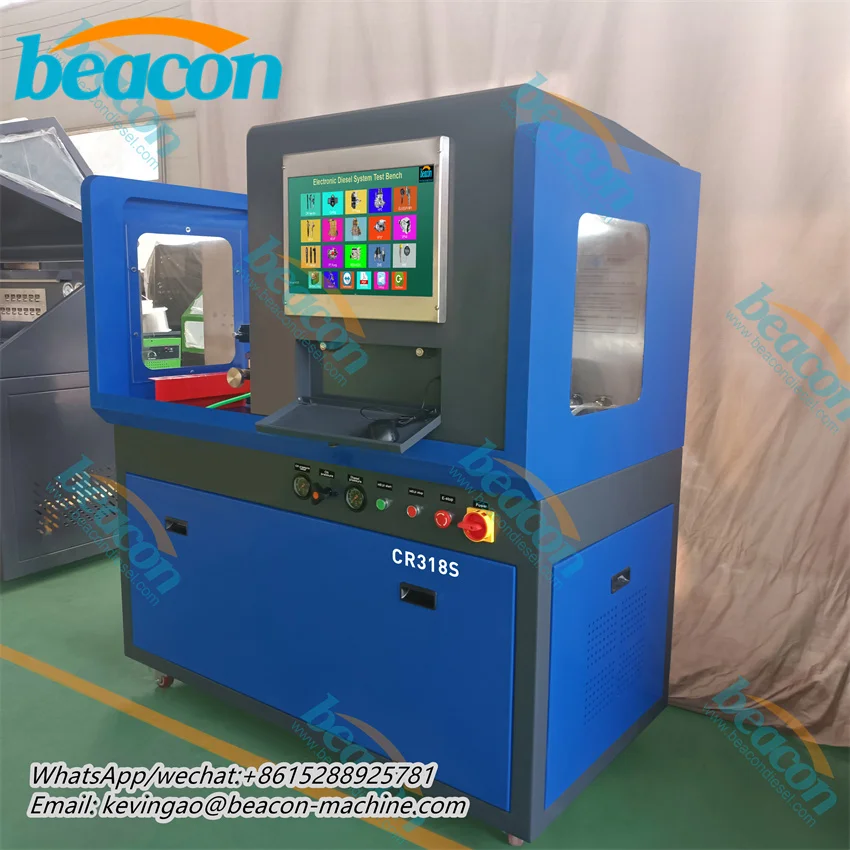 BEACON CR318S Common Rail Injector And HEUI Injector Test Bench HEUI Unit Injector Testing Kits Diagnostic