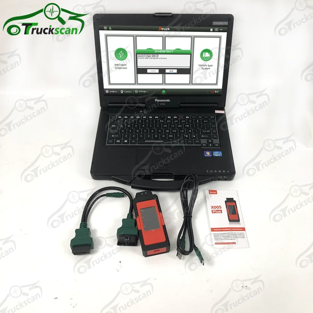 Xtruck X005 Plus DPF Regeneration Data Read Truck Diagnostic Tool for SHAC-MAN WEICHAI SINOTRUK CNHTC Howo Dong-Feng FAW