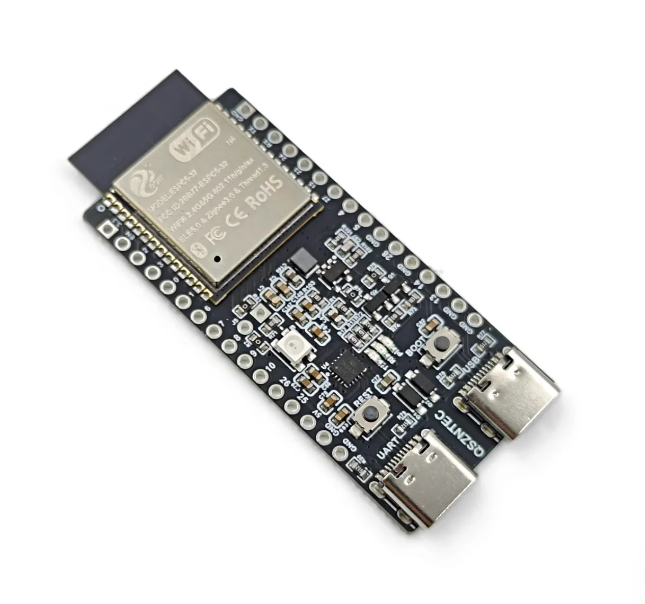 ESP32-C5 Development Board with Dual-Band WiFi 6, Bluetooth BLE 5, Zigbee 3.0 & Thread for IoT