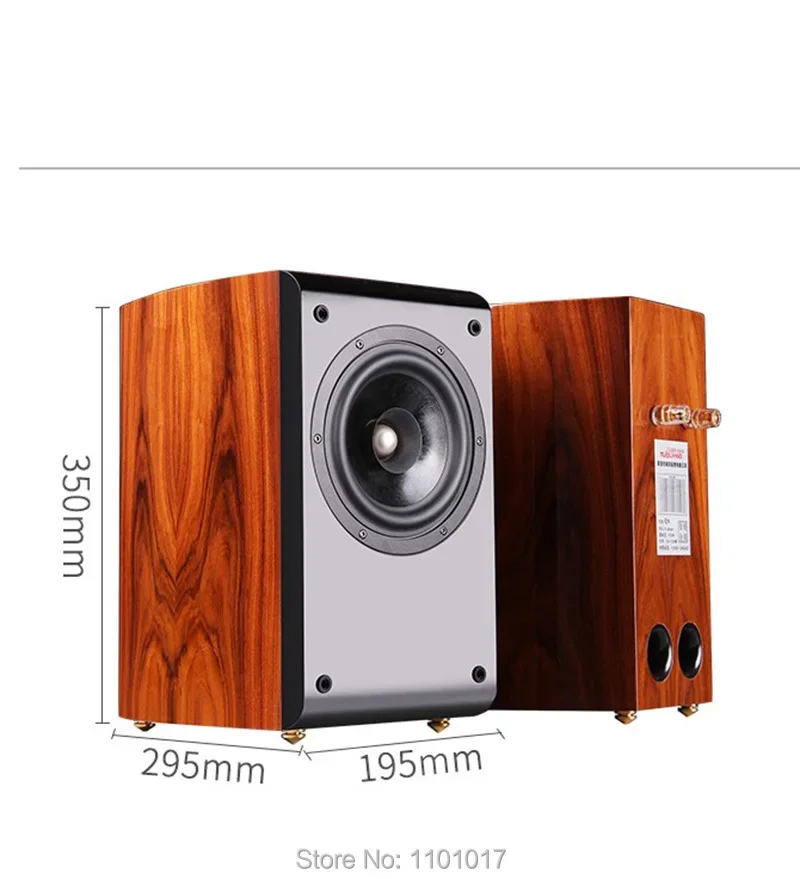 TUOLIHAO 2020 new Q6 Speakers Bookshelf Full Range One Driver HIFI EXQUIS For Small Power Amplifier