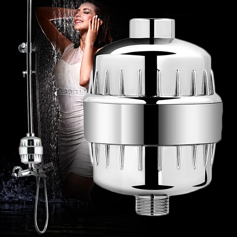 20 Stages Shower Water Filter,Kitchen Faucet Filtration,Remove Chlorine Heavy Metals Filtered Showers Head Soften for Hard Water