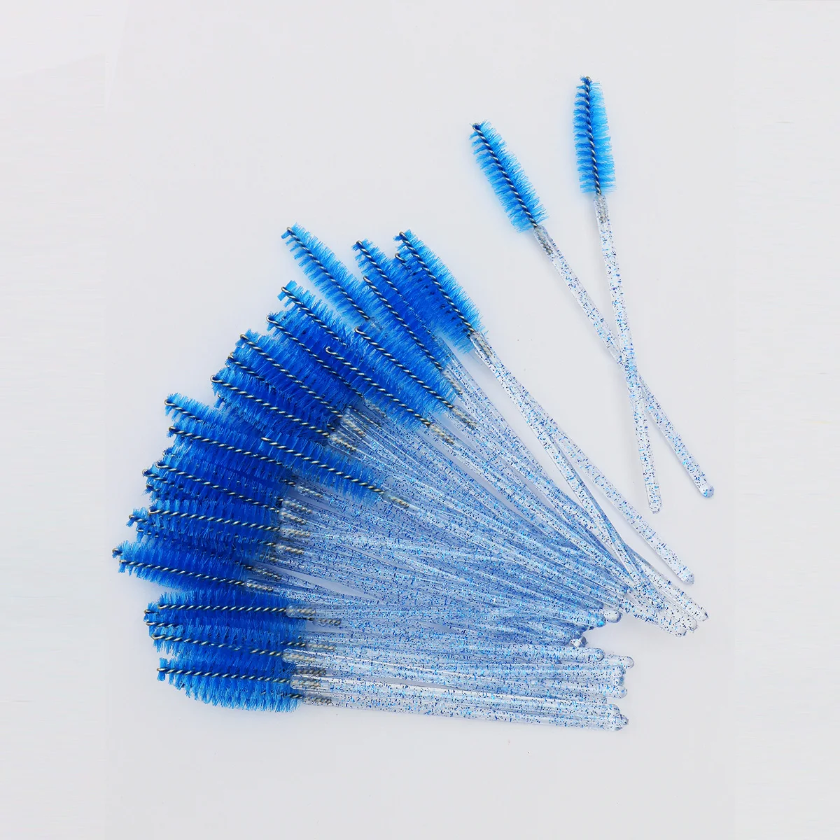 50 Stuks Kristal Wimpers Borstel Kam Wegwerp Wimpers Extension Mascara Wands Make-up Professionele Make-up Beauty Tool
