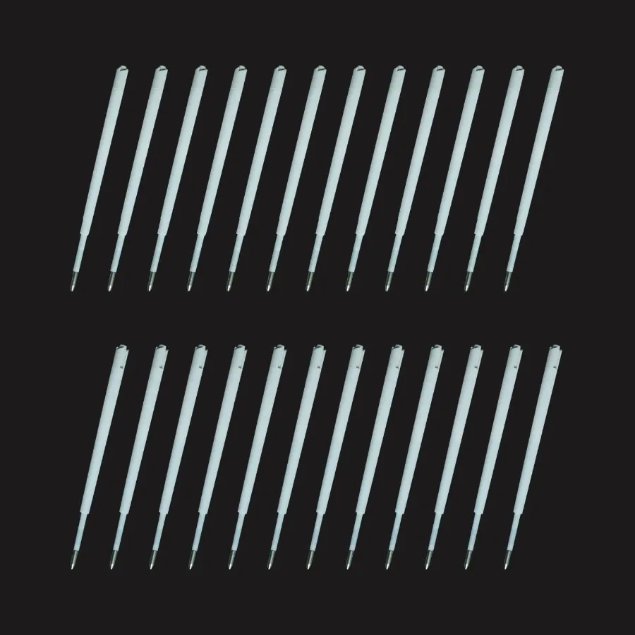 

24 шт. стержни для шариковой ручки 1,0 мм, черные чернила