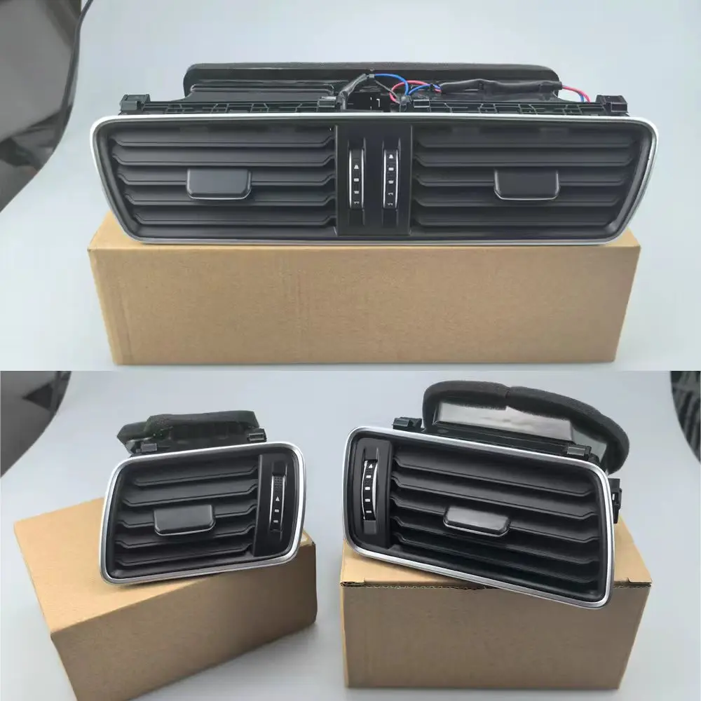 

Front Dashboard Air Conditioning Outlet Vents 3AD819728A 3AD819728A 3AD819701A Black paint For VW CC R36 Passat B6 B7