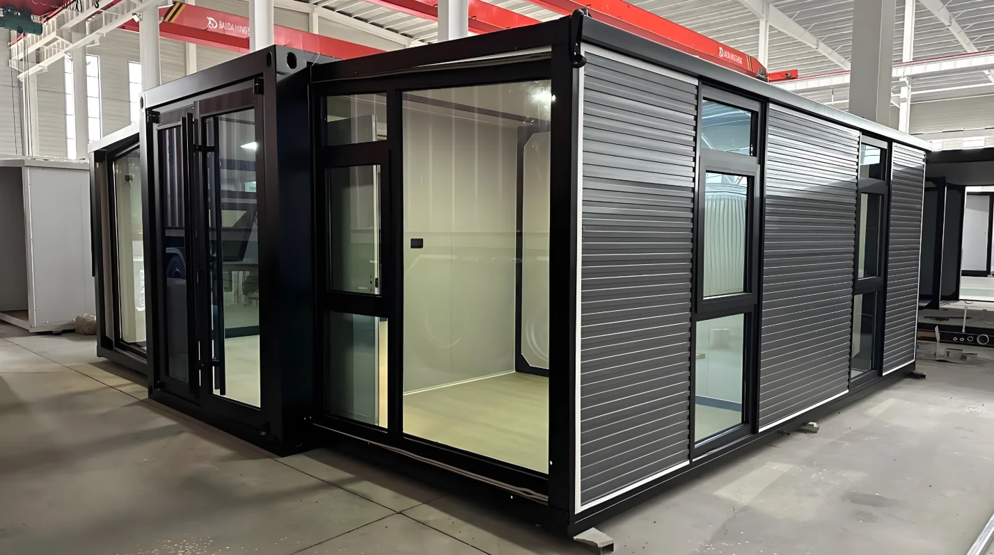 20피트 30피트 40피트 확장형 컨테이너 하우스 이동식 주택 (호텔, 사무실, 빌라, 병원, 야외용)