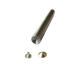 DIY Cone Rivet Punch For Leather Mould For Metal Spike Stud Installation Caps Rivet Hand Tools  Die For Leather Craft