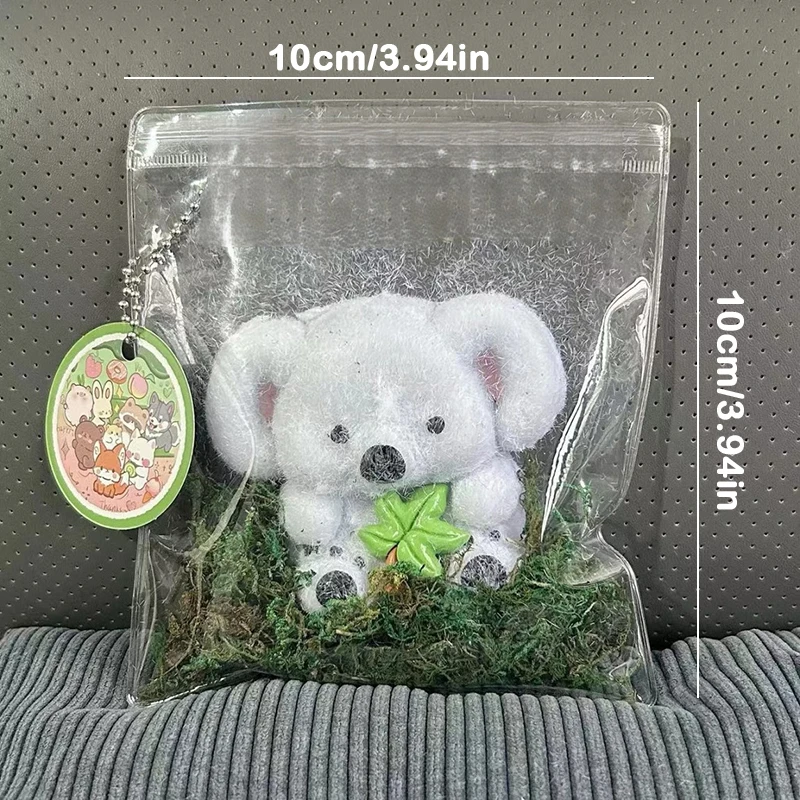 Cute Squishy Toy Koala Bear Mochi Soft Rubber Toy Bear Pinching Slow Rebound Decompression Vent Toy Stress Release Gift