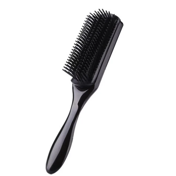 Brush Hair 9-Rows Detangling Hair Brush Detangler Hairbrush Scalp Massager Straight Curly Wet Hair Combs For Women