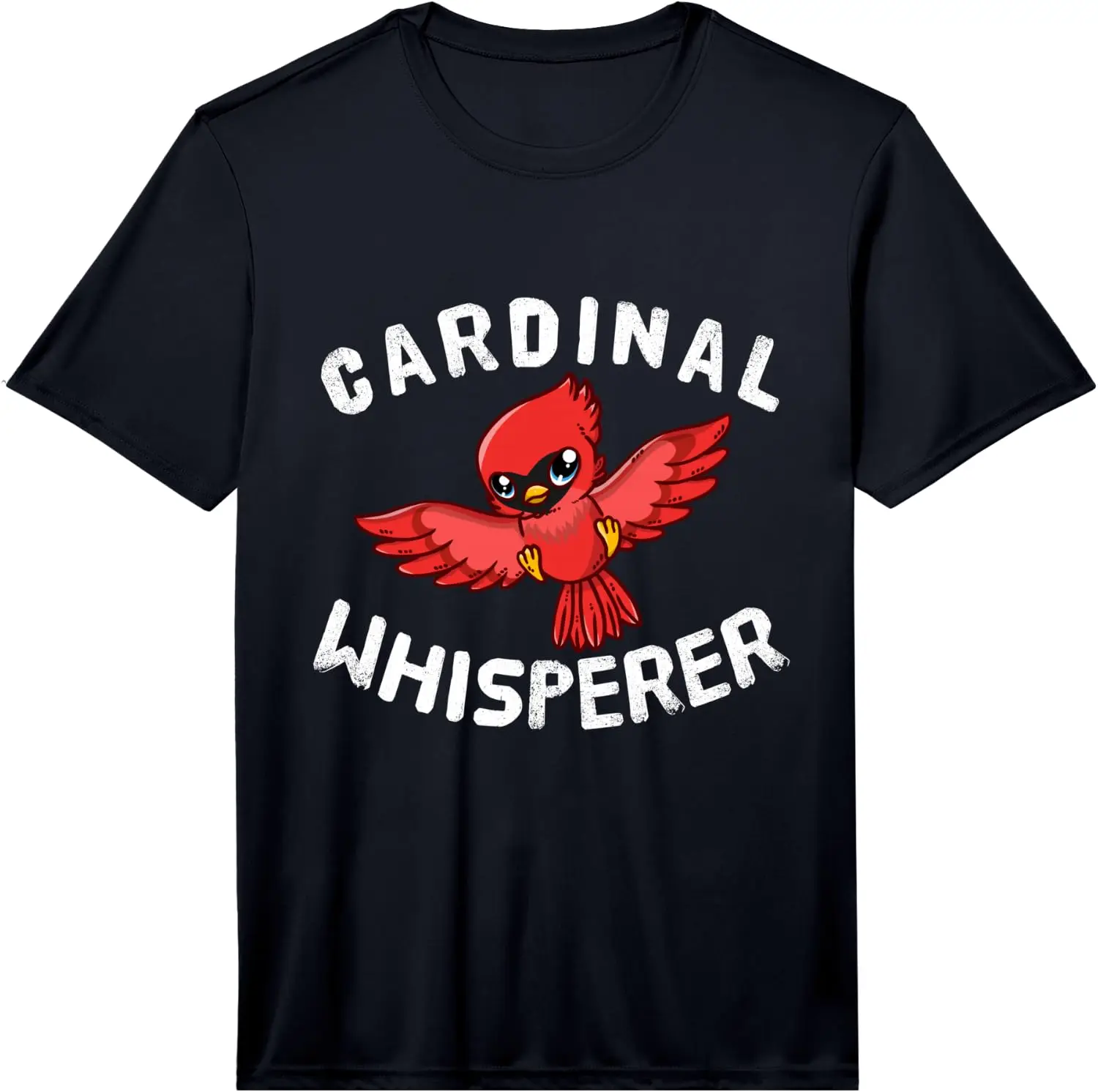 Funny Lover Cardinal Whisperer Performance T-Shirt 100% Cotton Trendy Y2K Short-Sleeve Tee – Soft, Quick-Drying, &