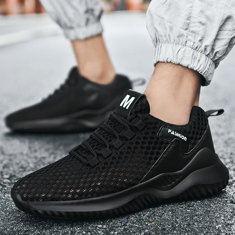 

Men Running Shoes Comfortable Training Fashion Sneakers Casual Breathable Walking Leisure Jogging Lace-up Casual Brand Outdoor