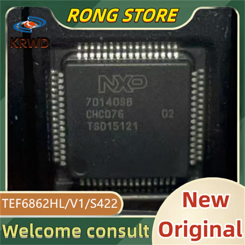

TEF6862HL Новый и оригинальный TEF6862HL/V1/S422 TQFP64, 5 шт.