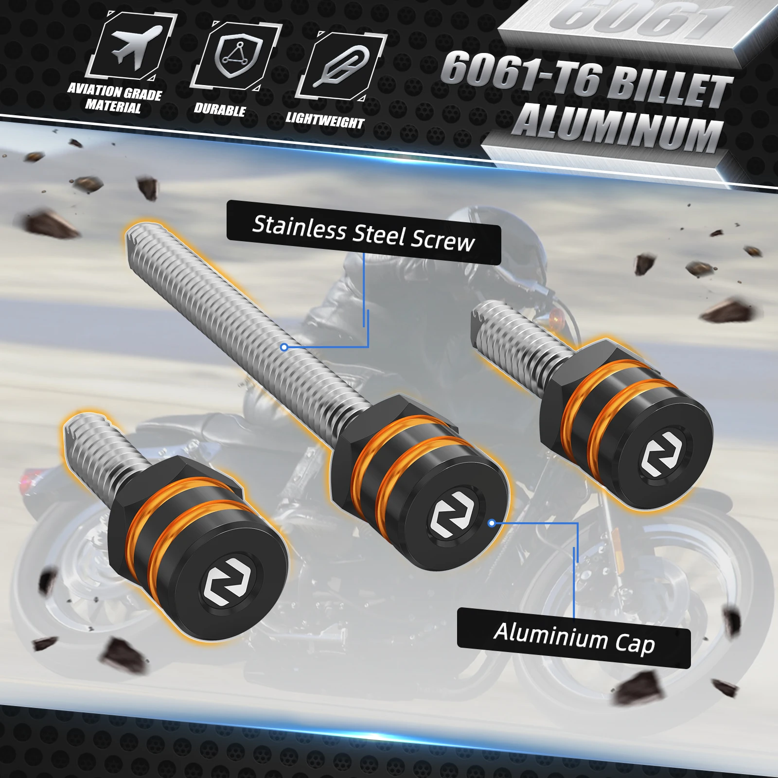 

For Harley Street Glide FLHX 2014-2023 Windshield Mounting Spikes Screws Street Glide Special FLHXS 2014-2023 ST FLHXST 2022-23