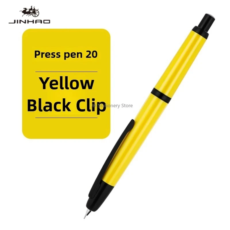 

Перьевая ручка Jinhao 20 EF/F Press-Type, деловая ручка для каллиграфии для подписи, зажигалка, чем A10, школьные принадлежности JINHAO