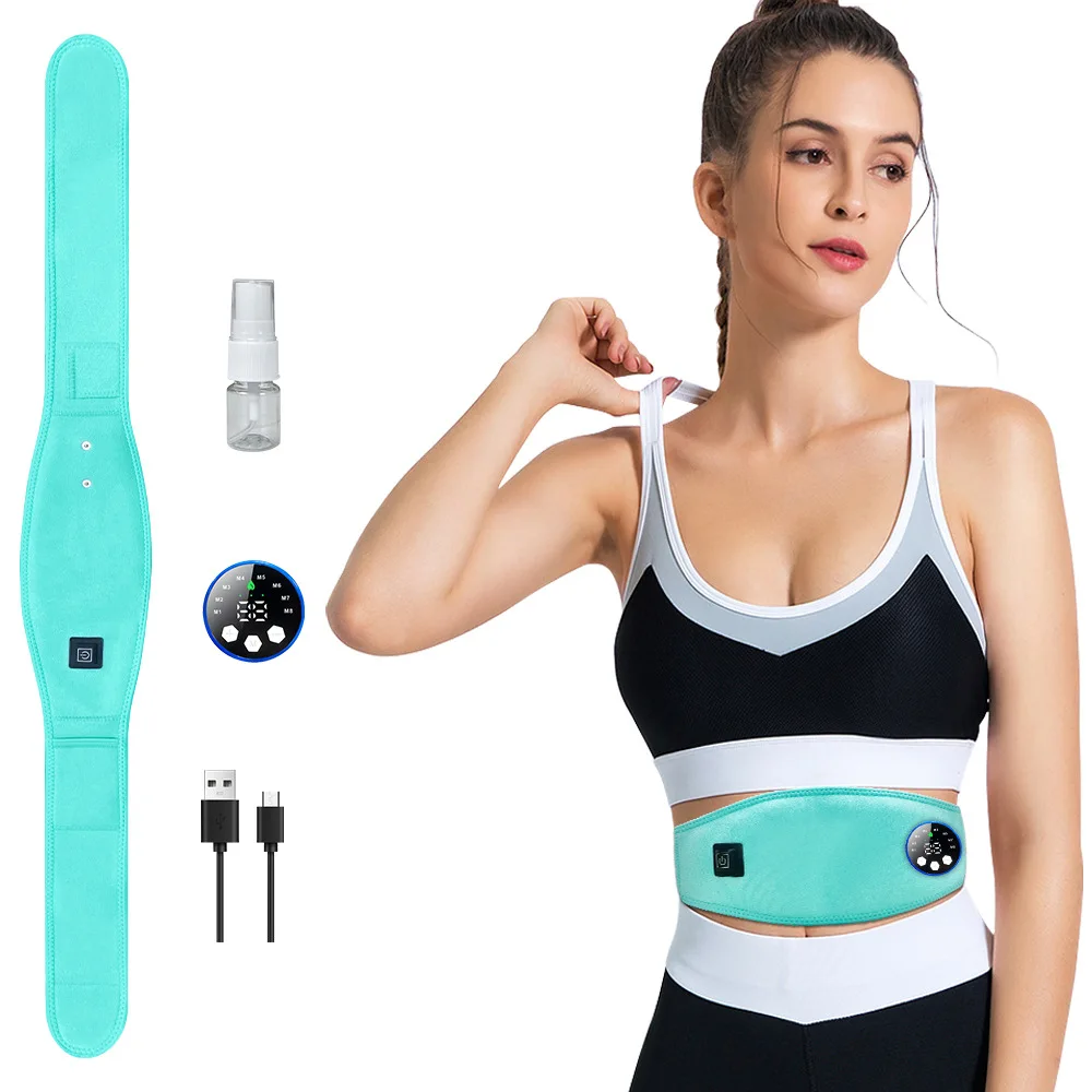 

Multi-functional Abdominal Belt with Heating and Massage - Rechargeable Thermal Belt for Men Women