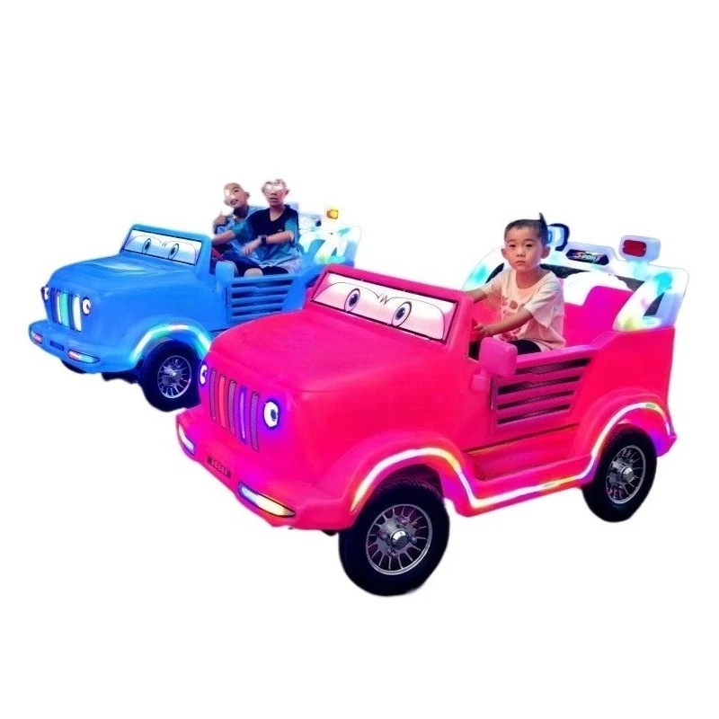 

Indoor and outdoor colorful amusement facilities, luminous electric toys, small cars, adult battery-powered bumper cars